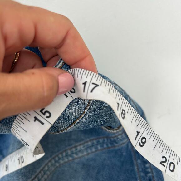 Vintage Roberto Cavalli Y2K Micro Mini Jean Denim Skirt Rhinestone Large - Picture 12 of 12